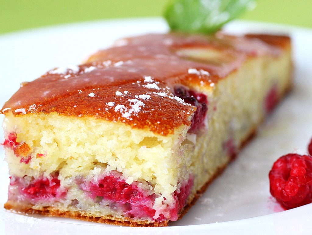 Raspberry Lemon Loaf Cake