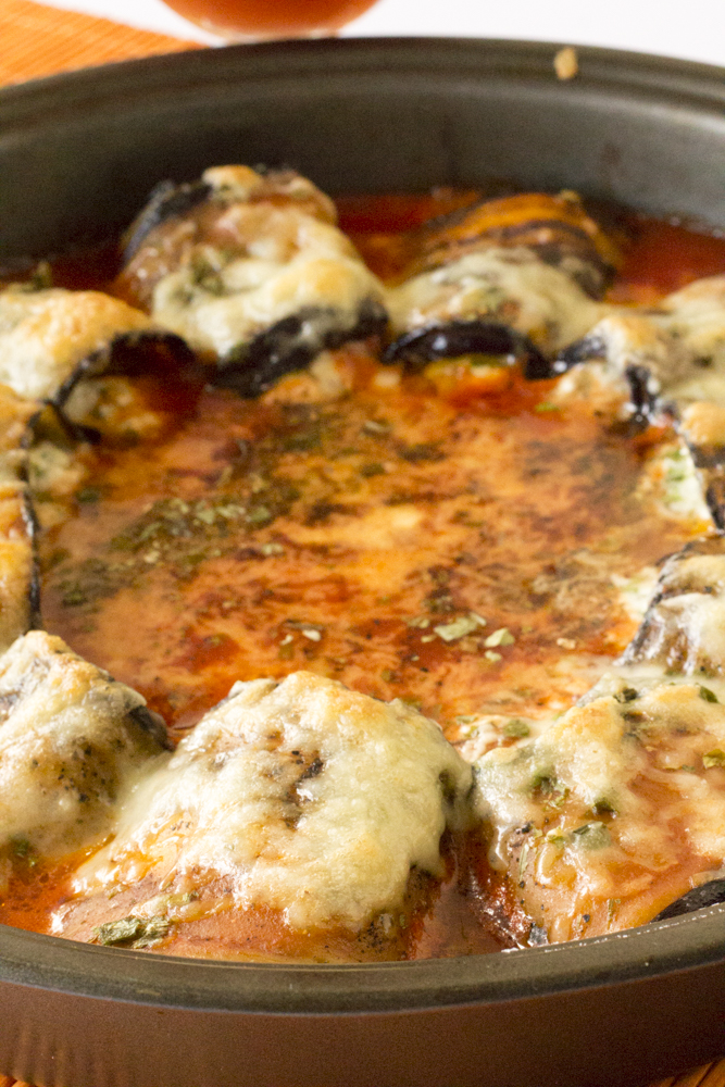 Skinny Eggplant Rollatini