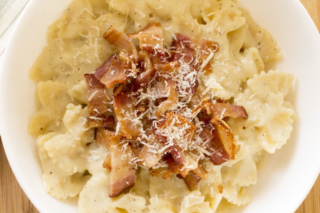 Creamy Stove Top Mac with Bacon