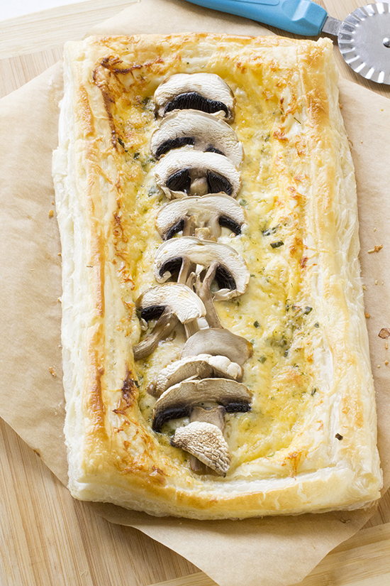 Creamy Mushroom Tart