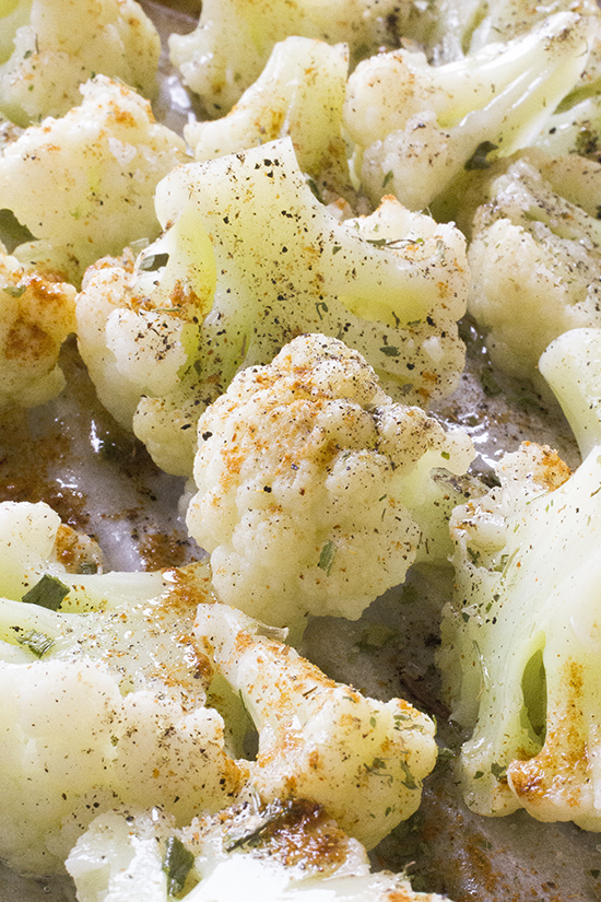 cauliflower and parmesan