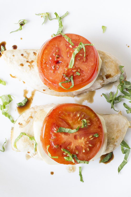 Grilled Caprese Chicken