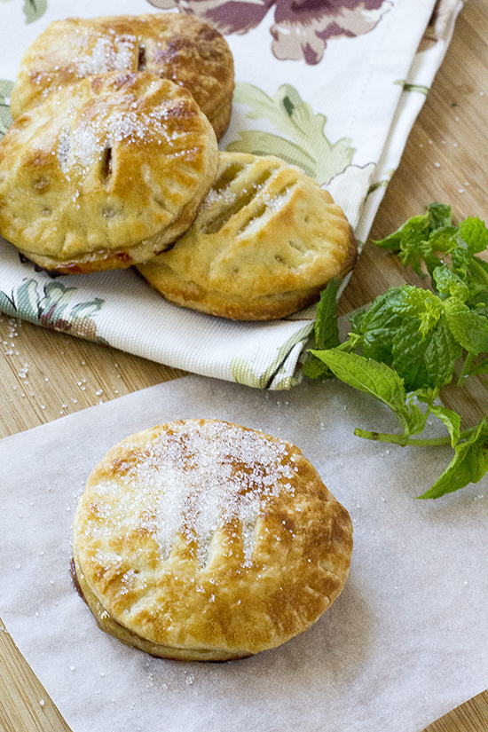 Salted Caramel Apple Pies