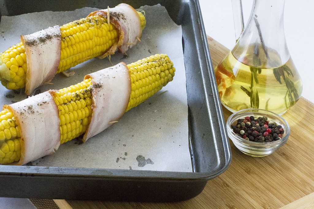 Bacon Roasted Corn 