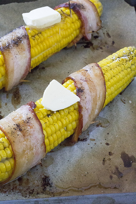 Bacon Roasted Corn 