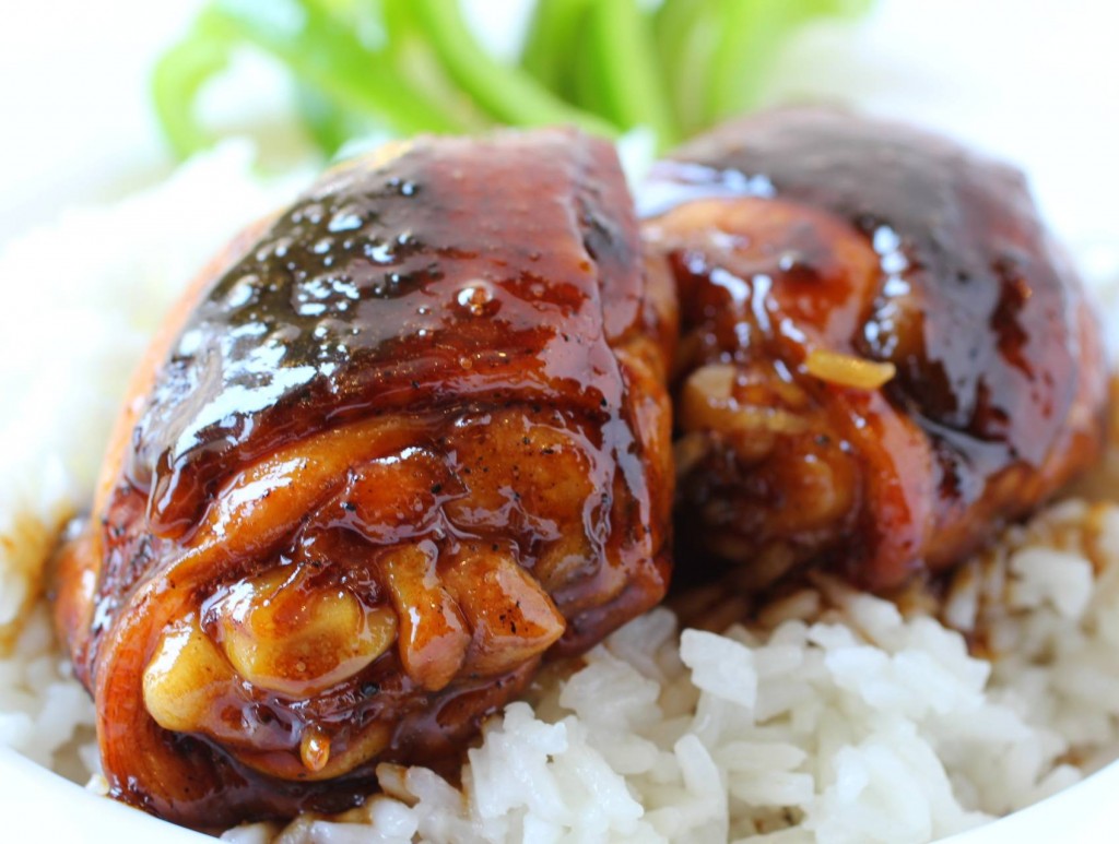 Honey Balsamic Baked Chicken Thighs 