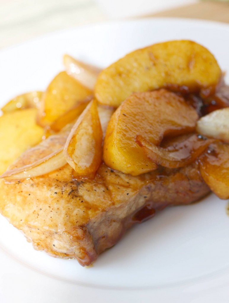 Apple Cinnamon Pork Chops