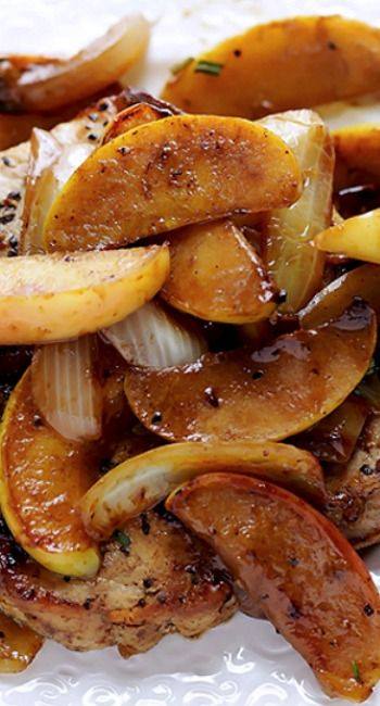 Apple Cinnamon Pork Chops