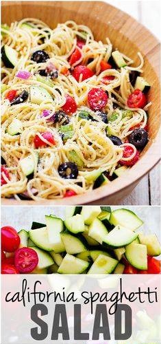 Spaghetti Salad Recipe