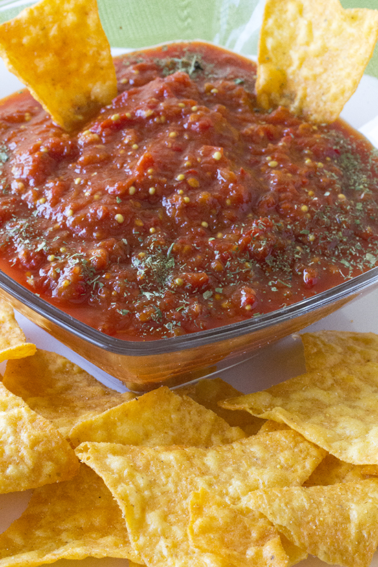 Easy Restaurant-Style Blender Salsa