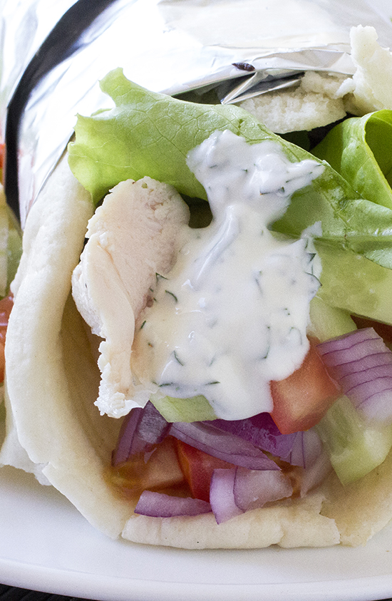 greek chicken gyros