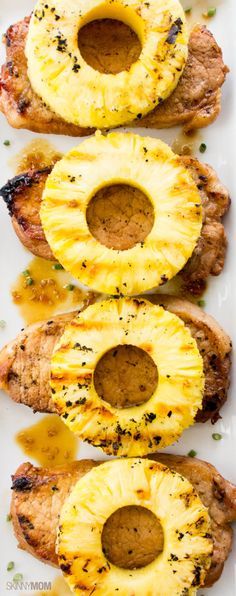 Skinny Pineapple Teriyaki Pork Chops