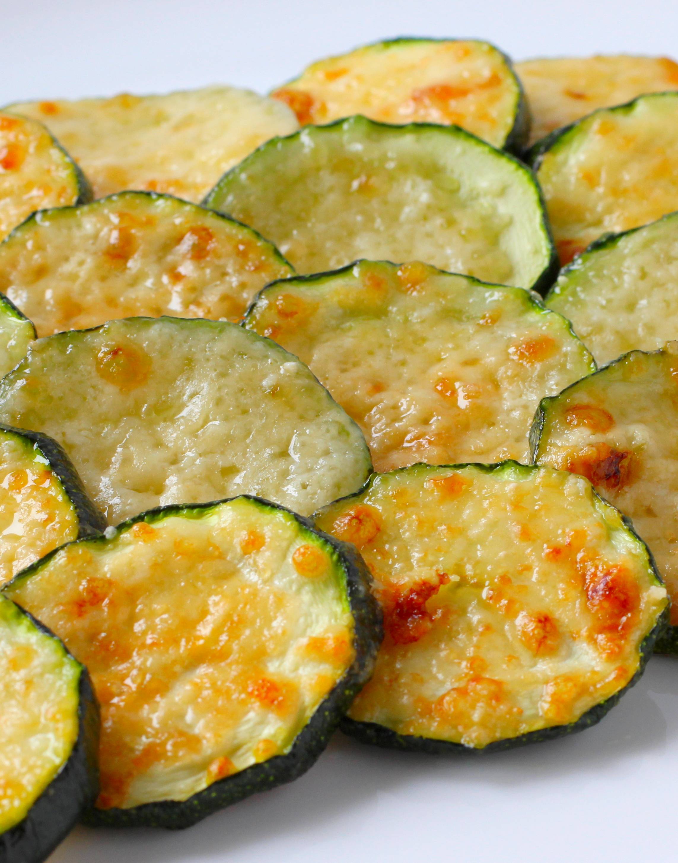 Baked Parmesan Zucchini Rounds