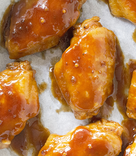 Slow Cooker Honey Chipotle Chicken Wings